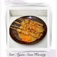 Sate Ayam Saus Kacang