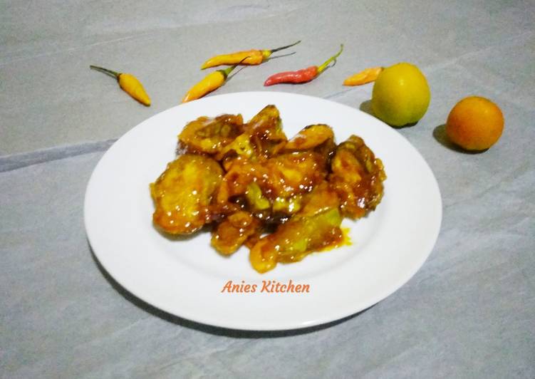 Terong Crispy Saus Thai