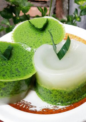 Foto resep Puding lumut enak dan wangi