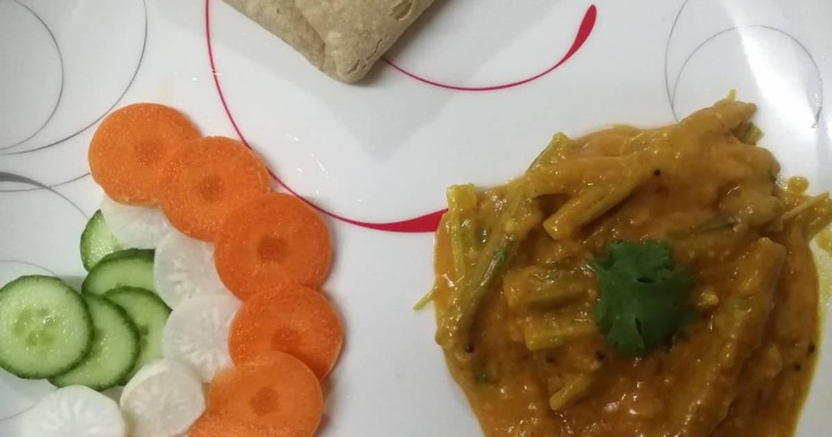 Drumstick veg With besan Recipe by Komal Doshi Cookpad