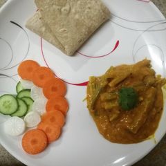 Drumstick veg With besan A picture of Drumstick veg With besan.