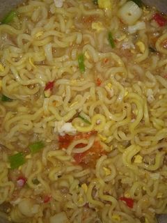 Foto resep Mie kuah tek-tek