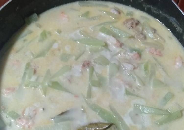 Sayur Labu Siam Udang