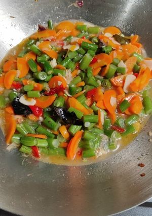 Foto resep Tumis buncis dan wortel sedep
