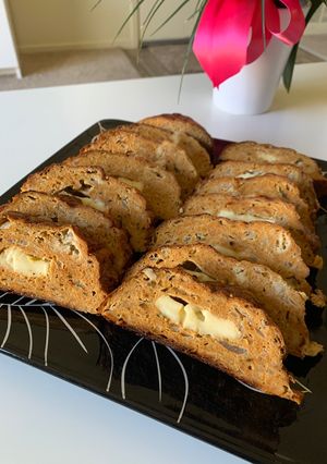 Sajttal töltött rúdfasírt recept fotója