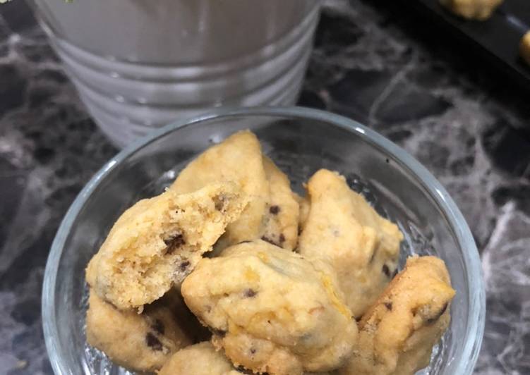 Resepi Cornflakes Walnut Cookies