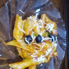 A picture of Arrabiata Pasta.