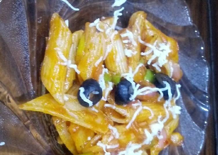 Recipe of Quick Arrabiata Pasta