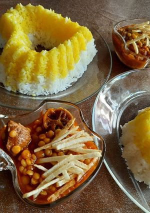عکسی از دستور خورش قیمه رستورانی