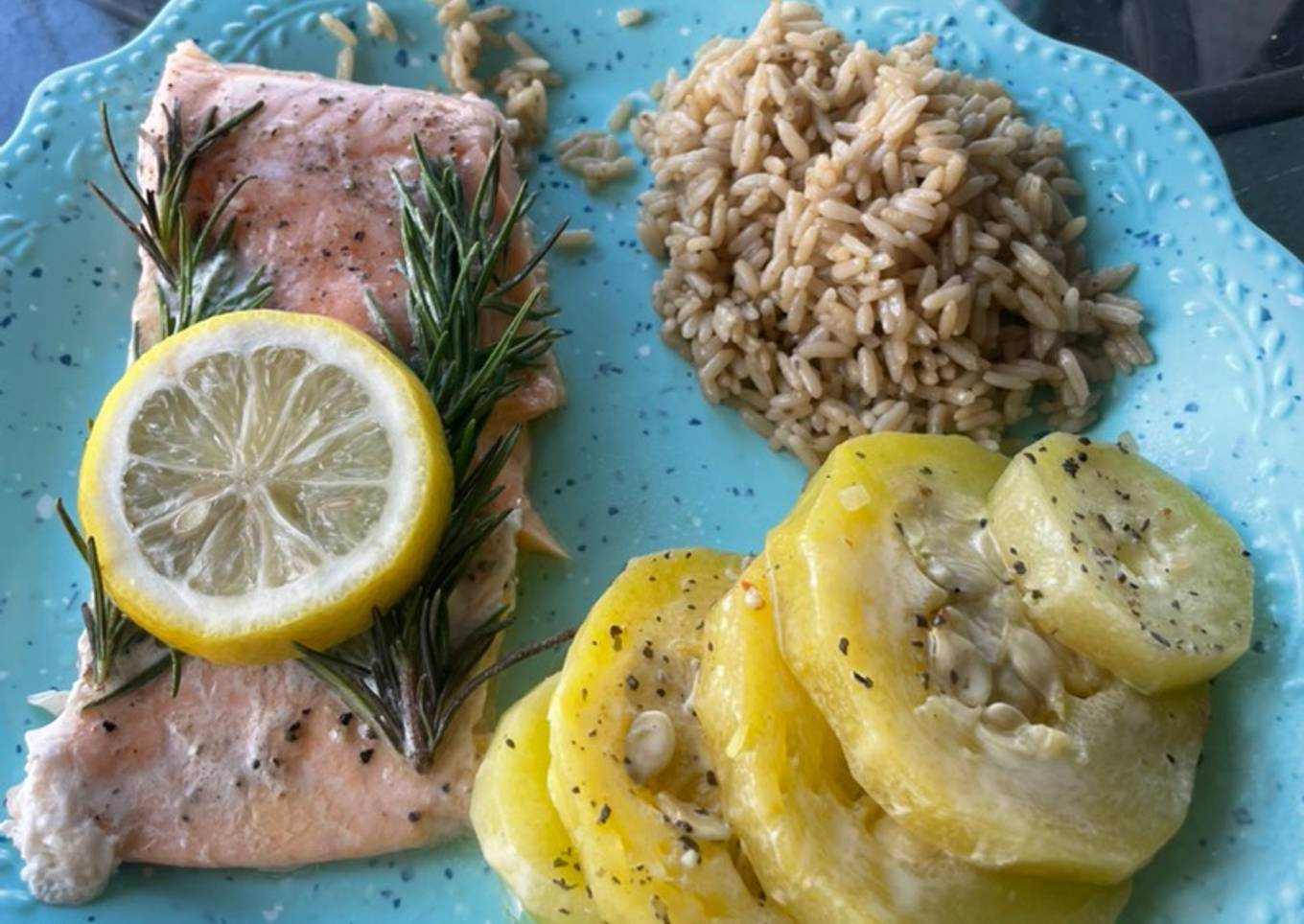 Rosemary & Lemon Baked Salmon