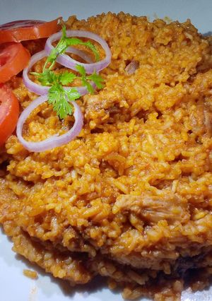 A picture of Beef pilau.