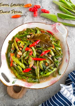 Foto resep Tumis Genjer Tauco Pedas