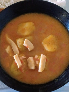 Una foto de Patatas marineras
