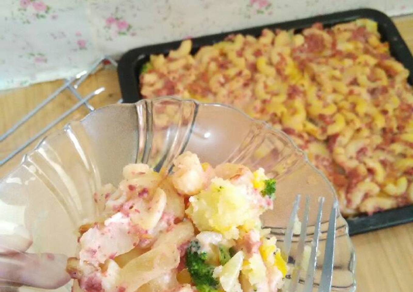 Vege Makaroni Sapi Panggang