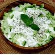 سلطة اللبن بالخيار
