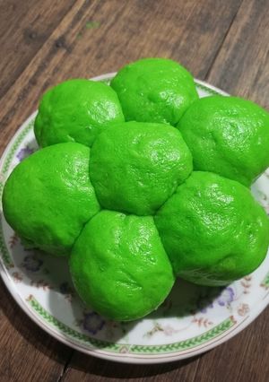 Foto resep Roti sobek pandan isi coklat