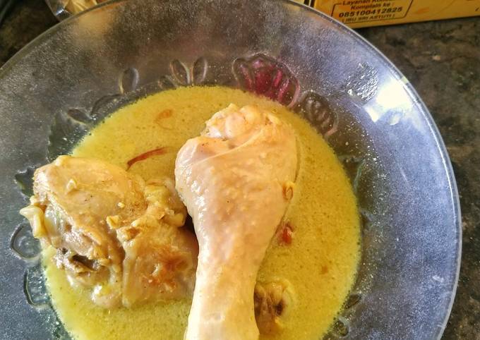 Resep Opor ayam kuning yang Enak