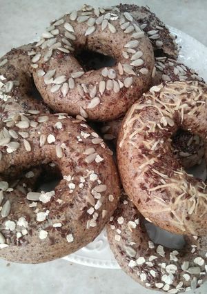 Una foto de Bagels integrales