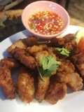 หมูสามชั้นทอดน้ำปลา