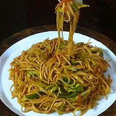 A picture of Hakka Noodles.