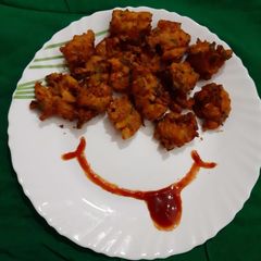 A picture of Spring Onion Pakora.