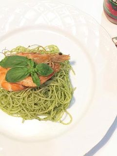 Foto resep Spaghetti Pesto