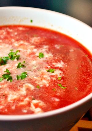 Lengyel céklaleves recept fotója