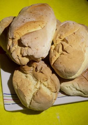 Una foto de Pan sin TACC apto para celiacos casero