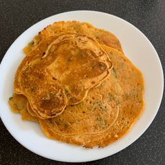 Spicy crepes (pudlas) A picture of Spicy crepes (pudlas).