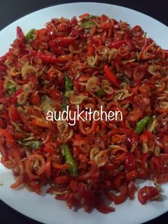 Foto resep Tumis kulit melinjo udang rebon