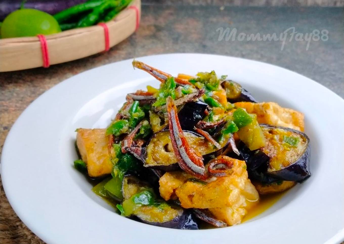 Goreng Terung, Tahu Lado Hijau