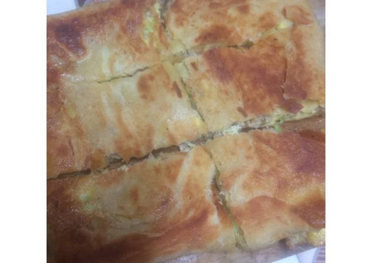 Martabak telur (kulit homemade)