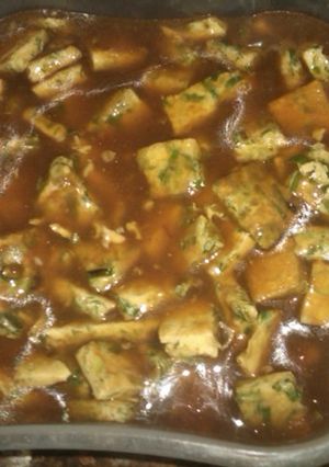 Foto resep Telur dadar masak saus tiram