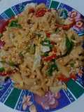 Mie kakap goreng
