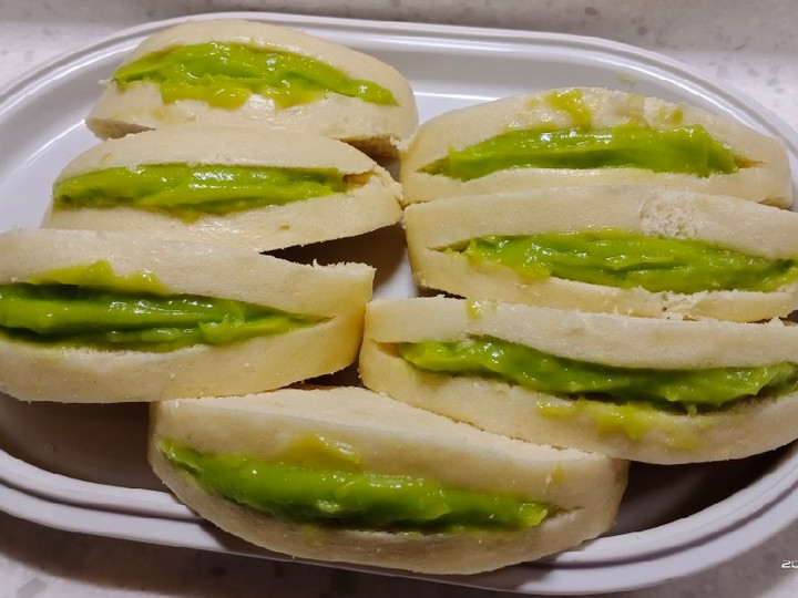 Cara Membuat Roti kukus srikaya pandan (bakpao) Untuk Jualan