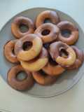 Donuts façon marbré