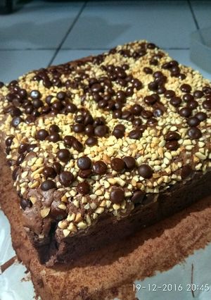 Foto resep Brownies panggang nut & chocochips