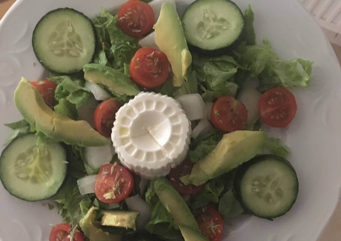 Ensalada simple y sana