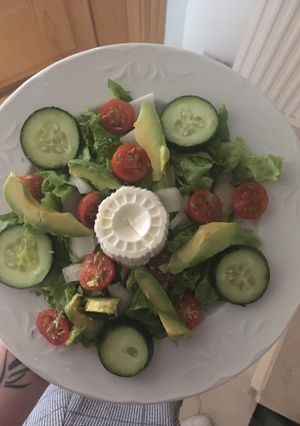 Una foto de Ensalada simple y sana