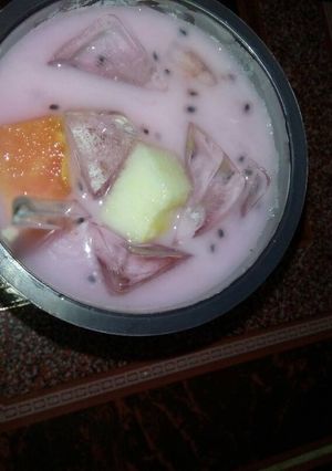 Foto resep Es buah cosu(cocopandansusu)