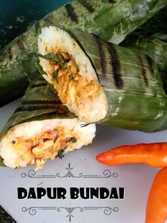 Foto resep Nasi Bakar Isi Tongkol pedas
