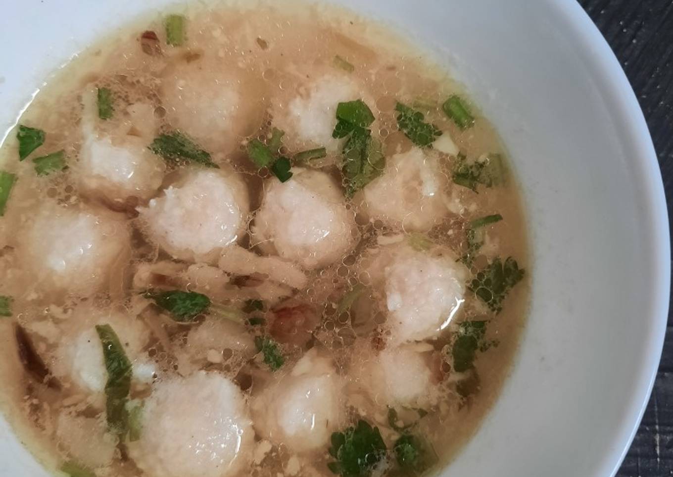 Bakso ayam/ bakso kerikil