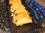 A picture of coconut khoya gujiya
