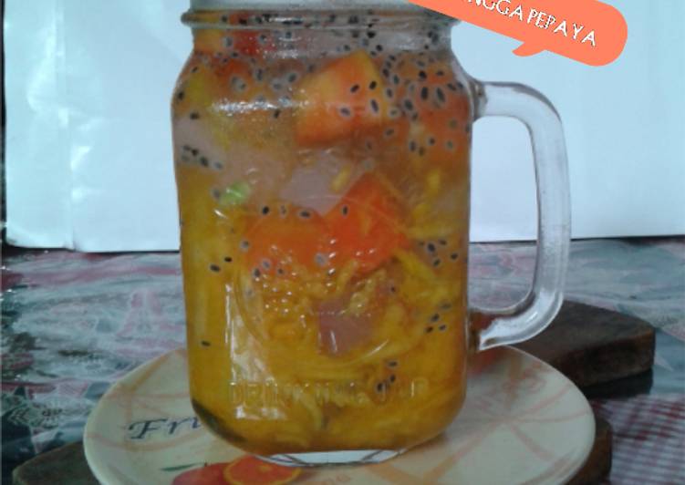 Resep Es Mangga Pepaya, Menggugah Selera