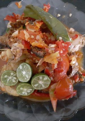Foto resep Ikan kakap bumbu pedes kucur jeruk