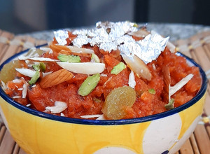 A picture of Gajar Halwa.