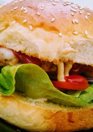 Hamburger recept fotója
