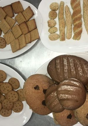 عکسی از دستور نان بولکی خانگی
