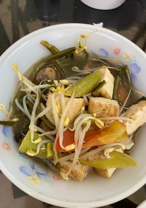 Hình của món Canh chua chay.