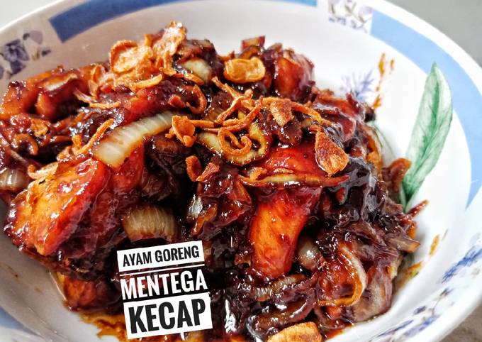 Ayam goreng mentega kecap simple